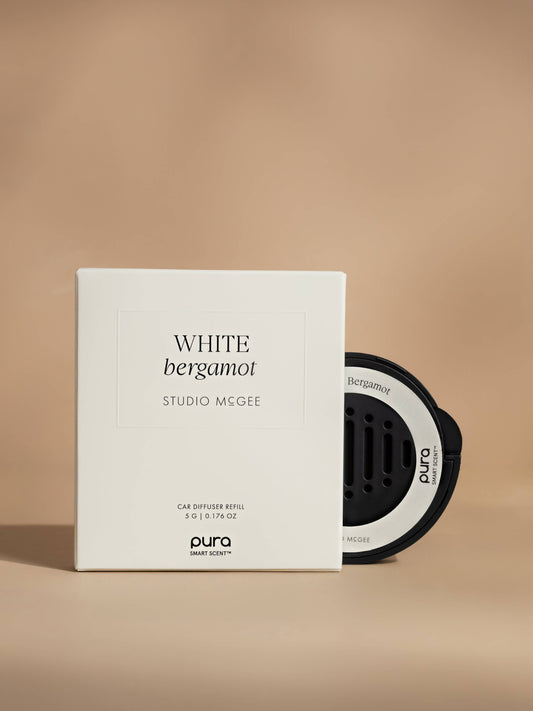 White Bergamot by Studio McGee – Pura Car Diffuser Refill