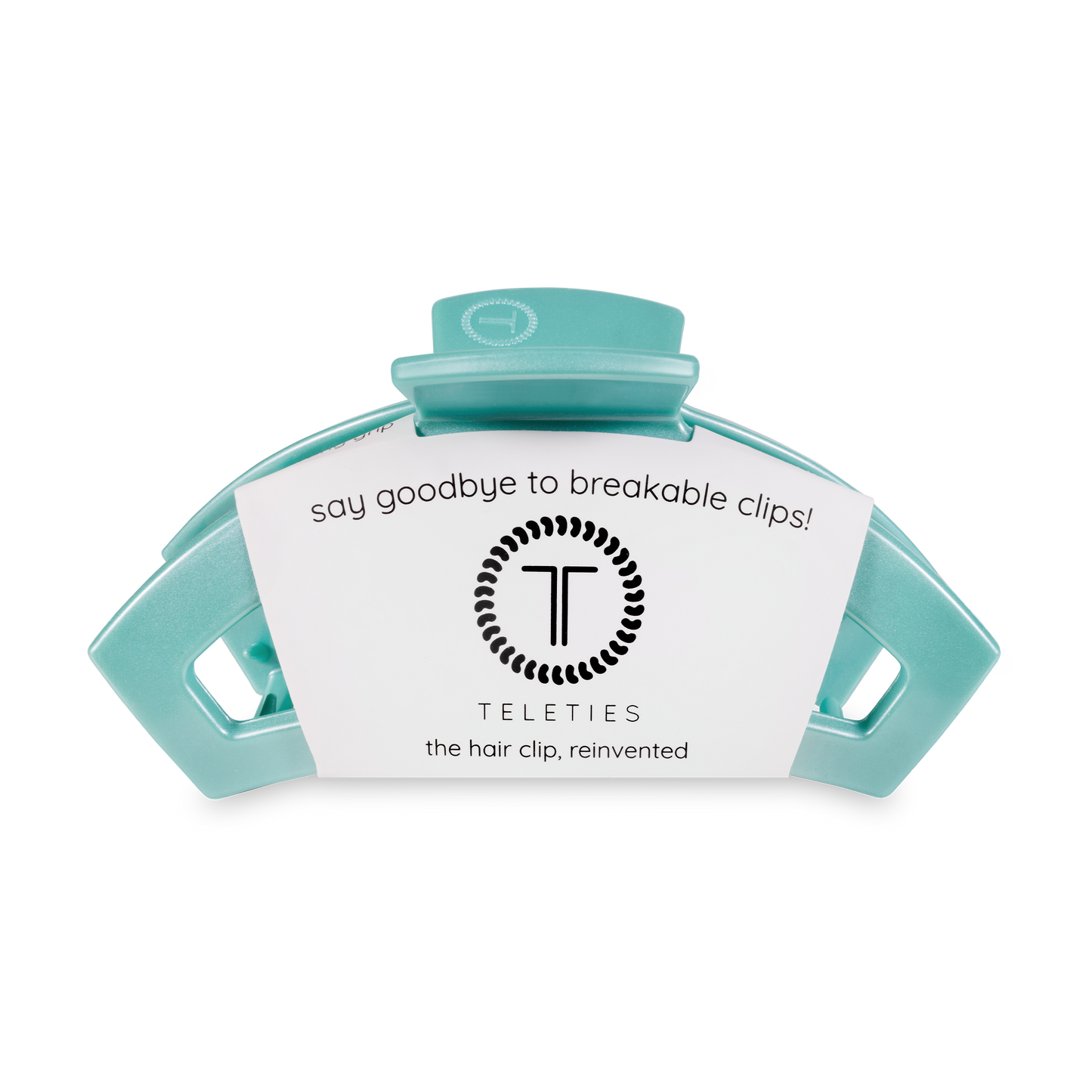 Open Hair Clip | Medium | Totally Turquoise