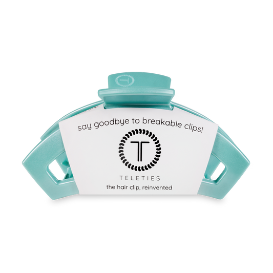 Open Hair Clip | Medium | Totally Turquoise