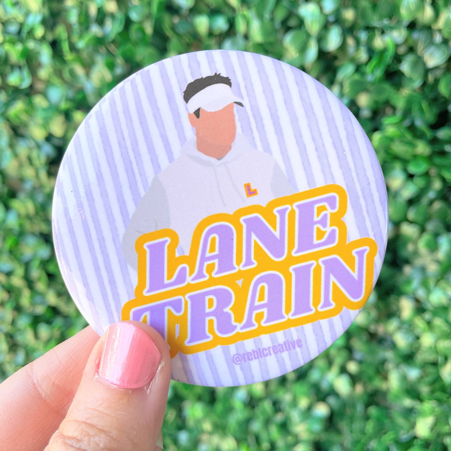 Lane Train - Game Day Button 3”