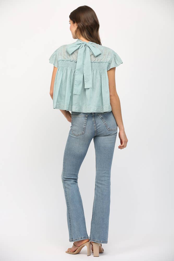 Lauren Ruffled Top