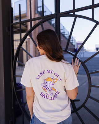 Take Me Out To the Ballgame Pocket T-Shirt