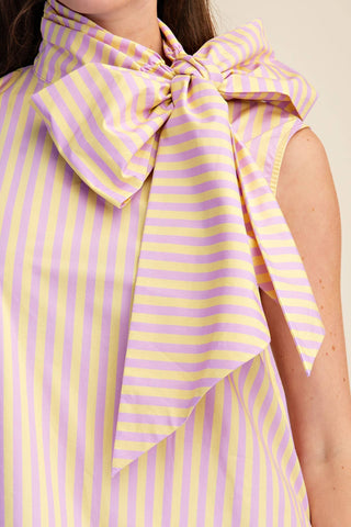Delilah Bow Stripe Top