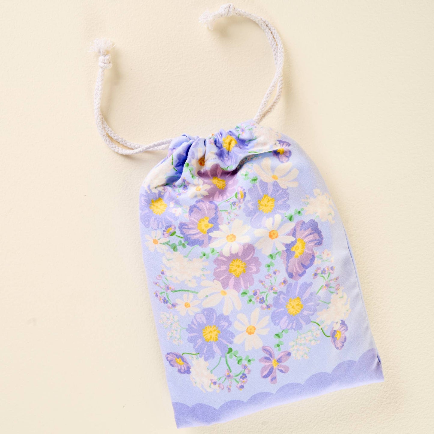 XL Quick-Dry Beach Towel-Bouquet Beauty Purple