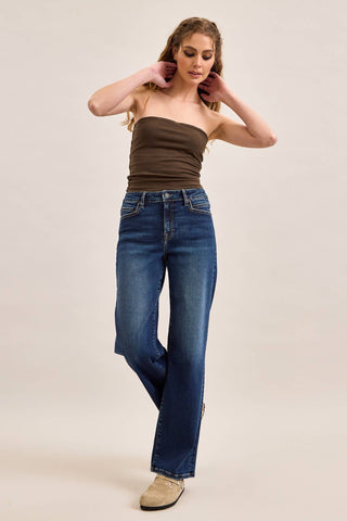 After Dark Classic Straight Jeans