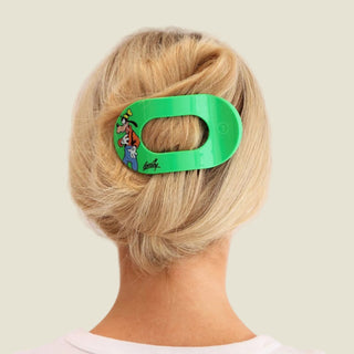 Flat Round Hair Clip | Large | Goofy