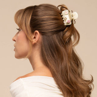 Kitsch KitschPop Cloud Clip with six interchangeable charms and a medium cloud-inspired no-slip hair clip