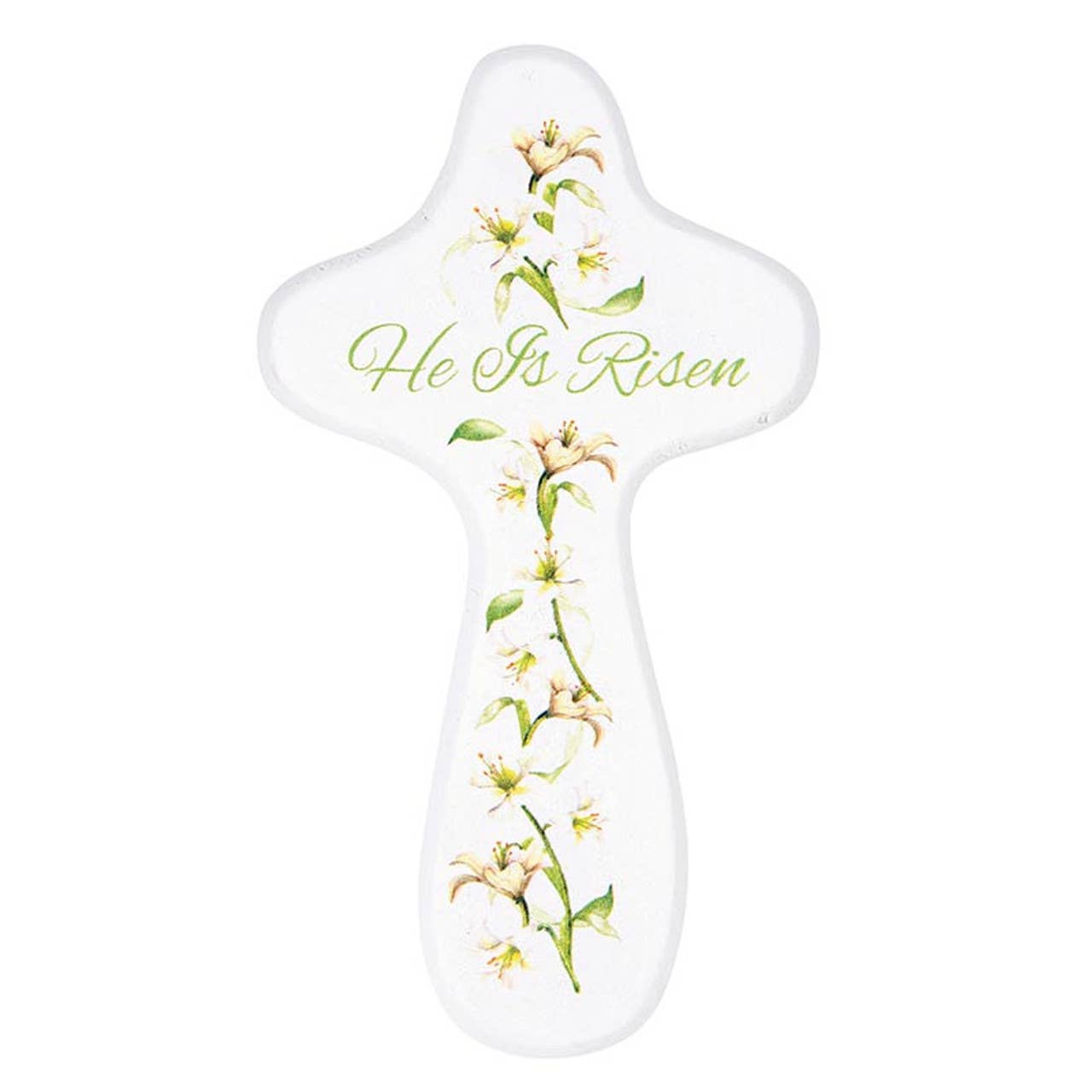 Handheld Cross - He Is Risen
