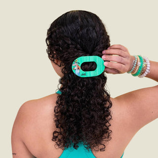 Flat Round Hair Clip | Medium | Goofy
