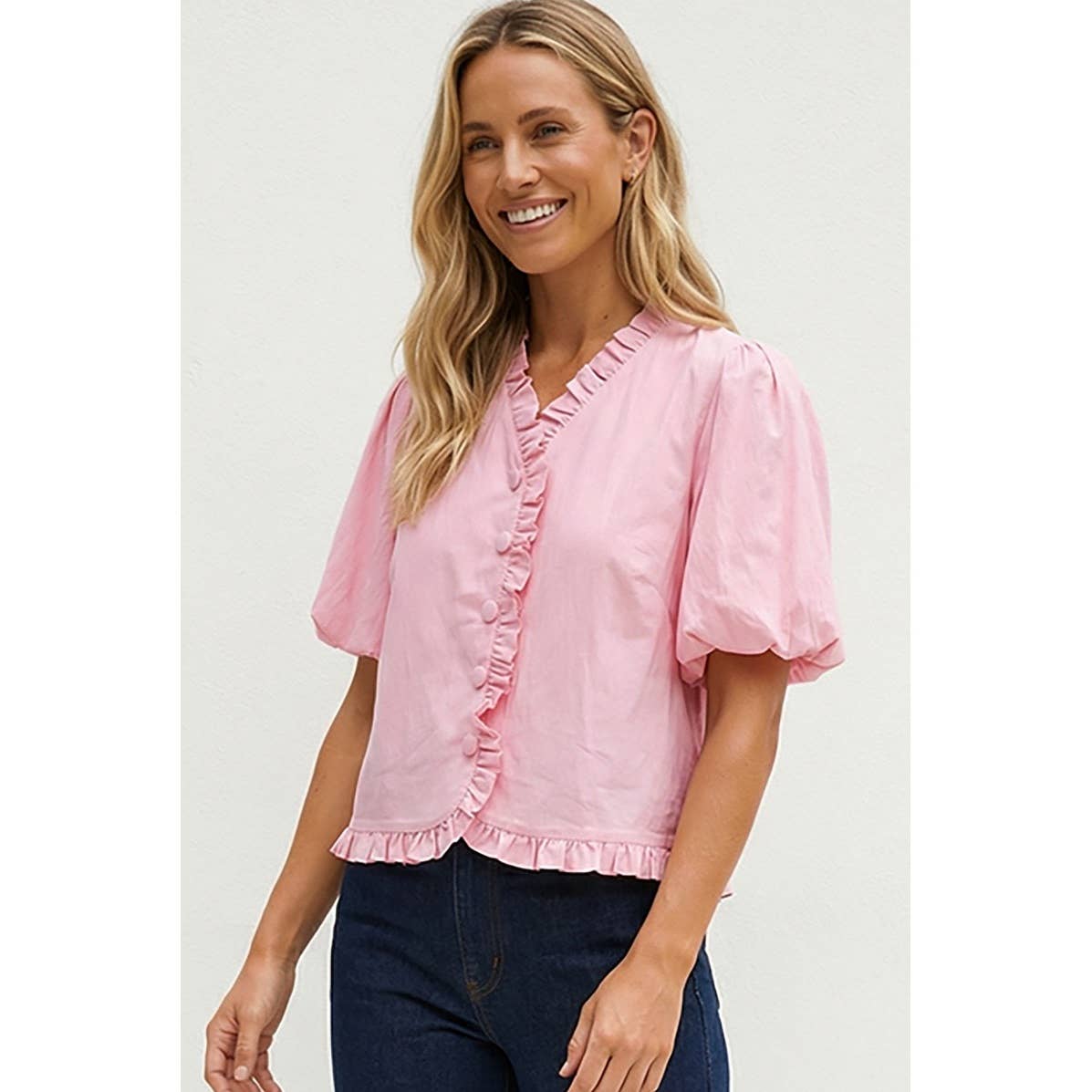 The Rosalie Ruffle Top