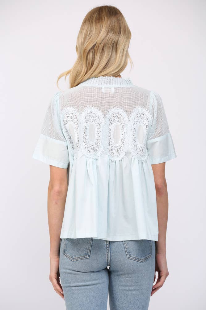 Mary Mesh Top