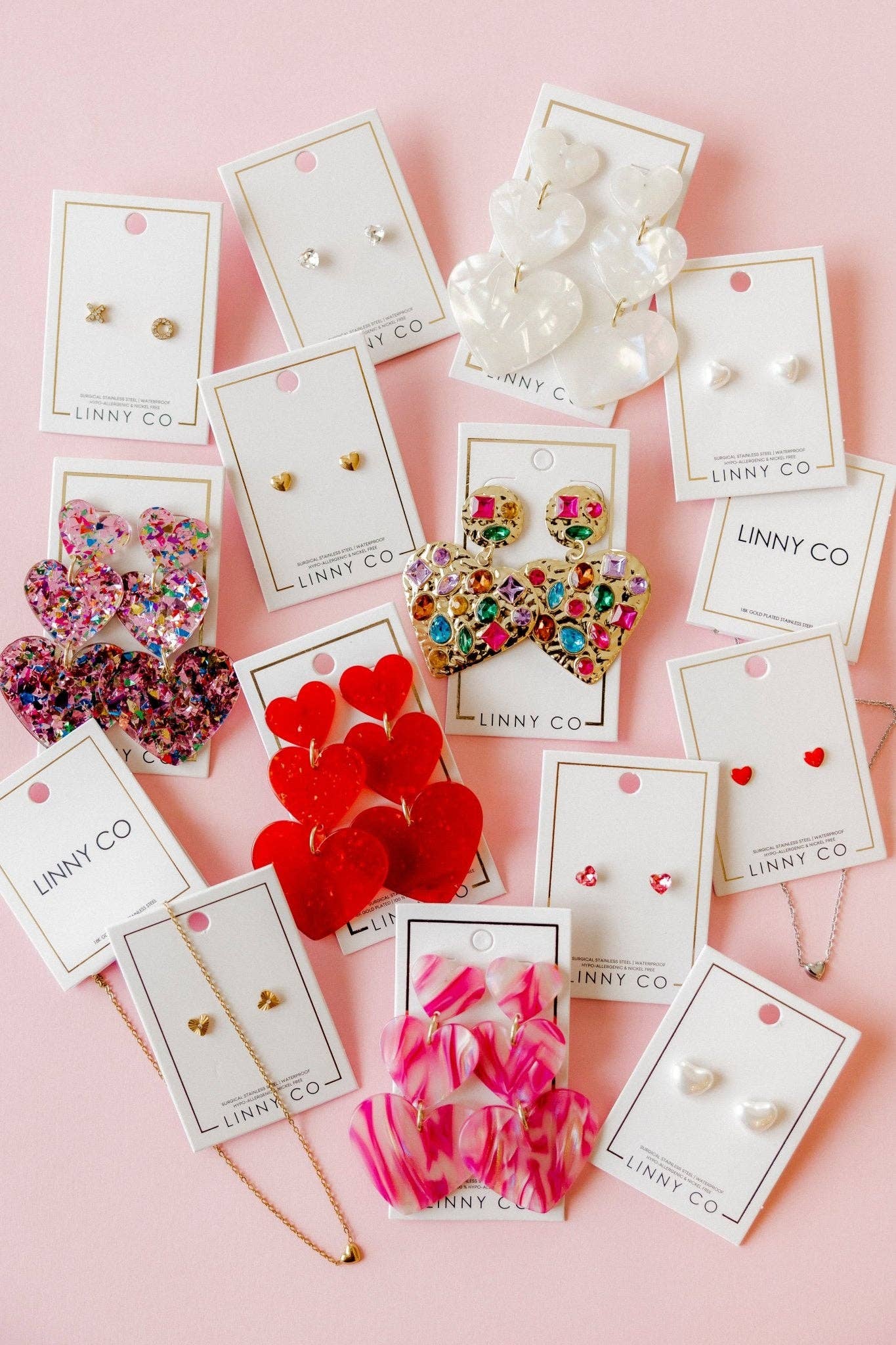 Screwback Stud Earrings - Lucia Large