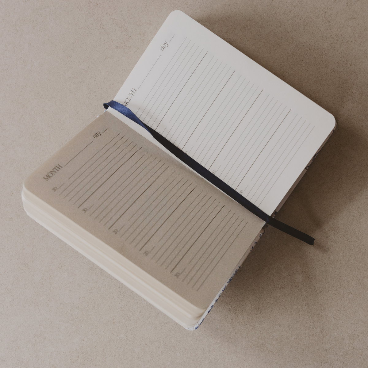 Blue Delft One Line a Day Journal