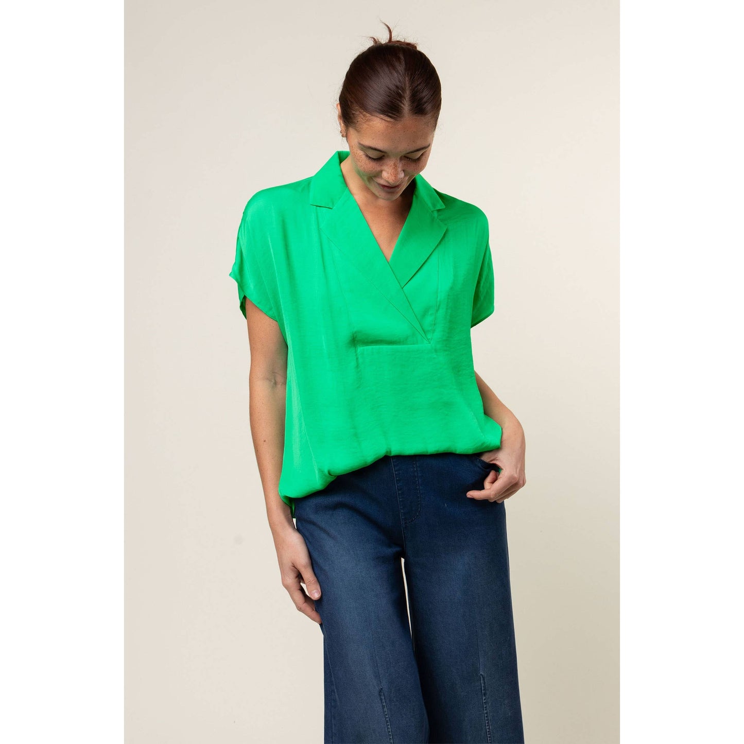 Blaire Short Sleeve Blouse
