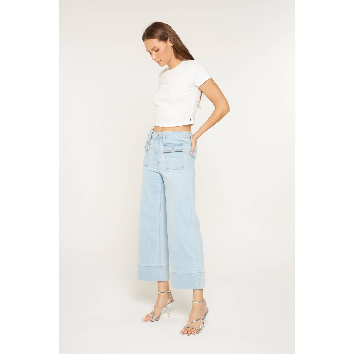 Tara Wide Leg Crop