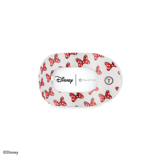 Flat Round Hair Clip | Small | Minnie Mouse Loves Her Bows!
