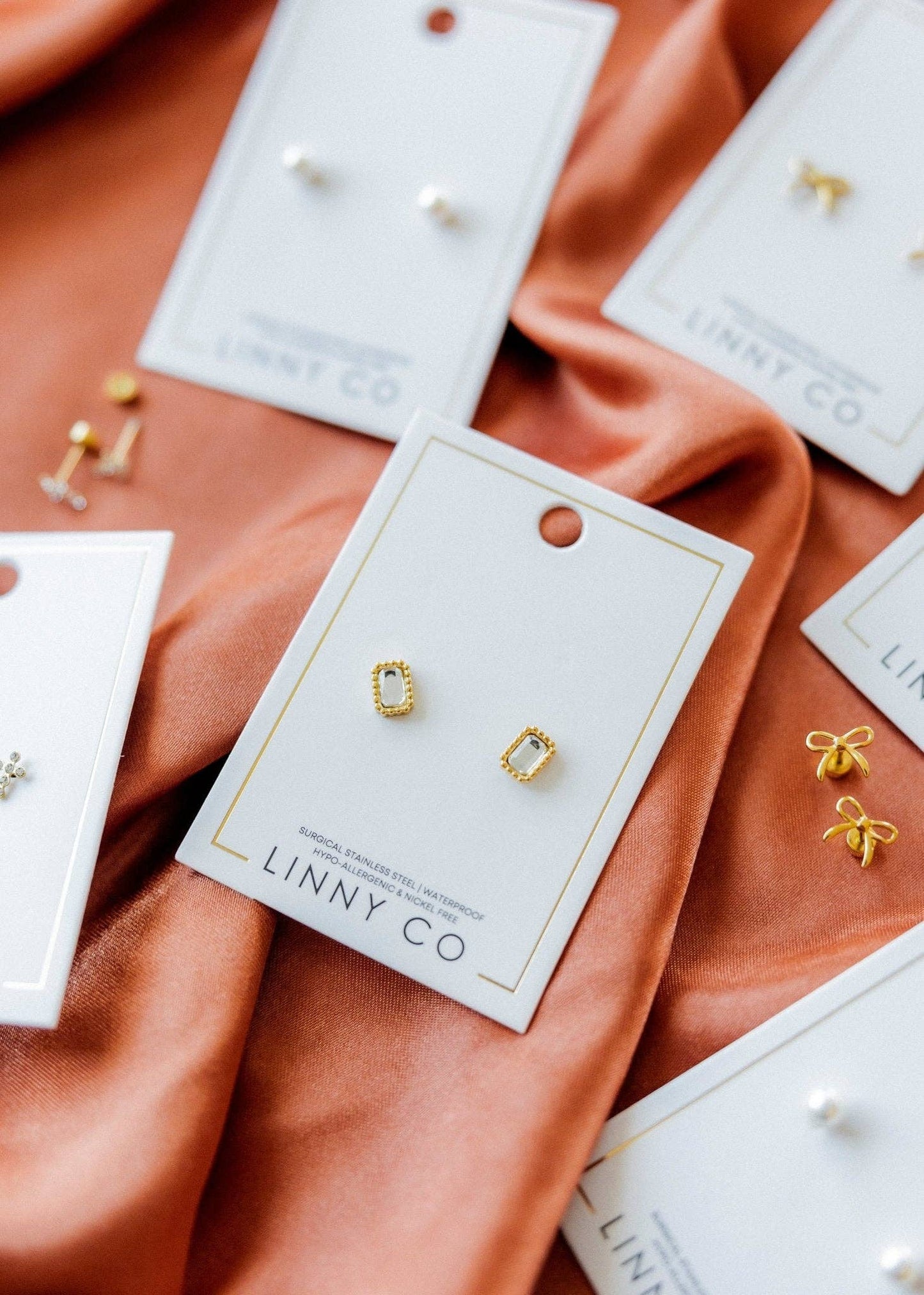 Screwback Stud Earrings - Madison