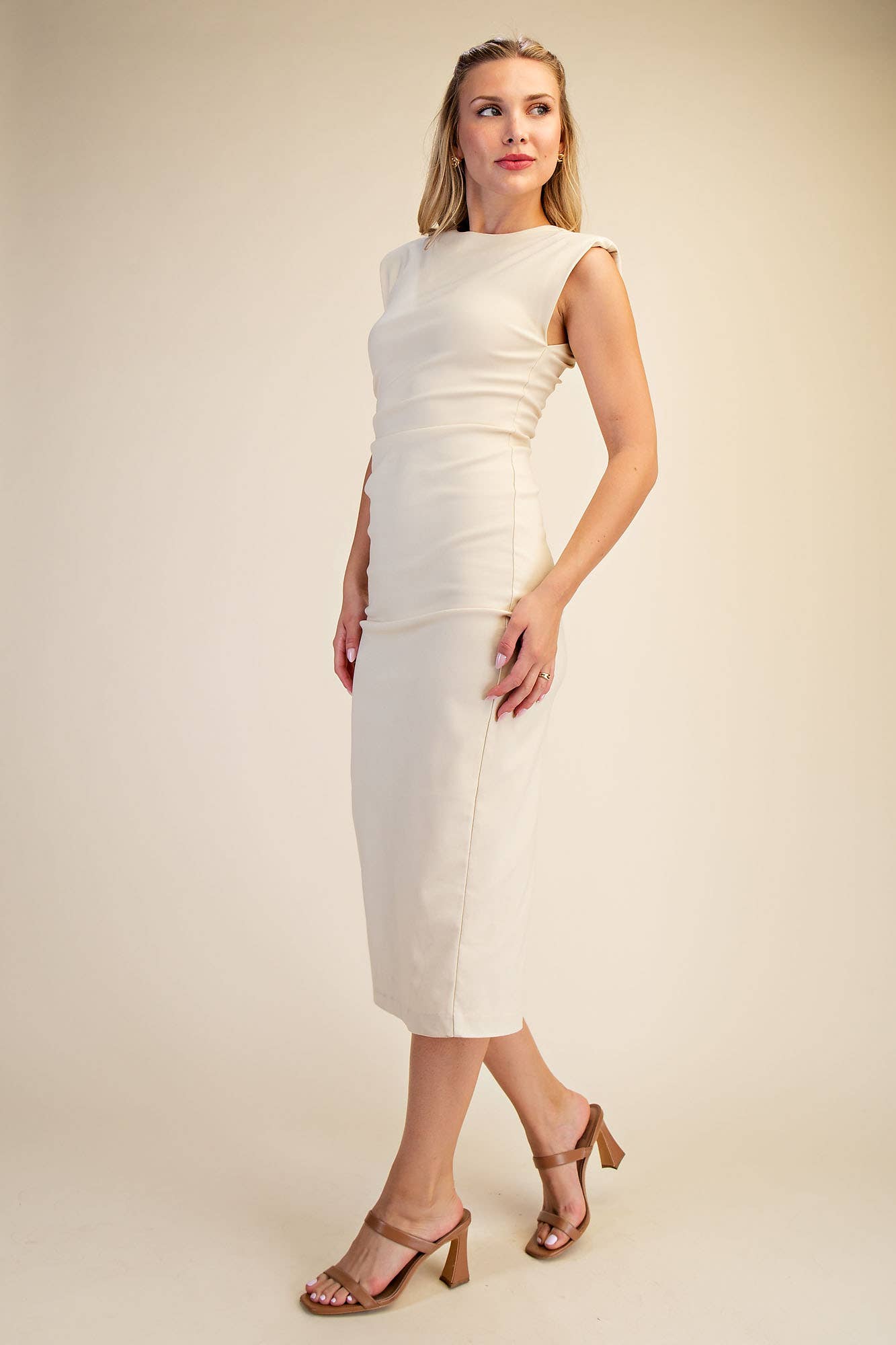 Blake Stretch Midi Dress