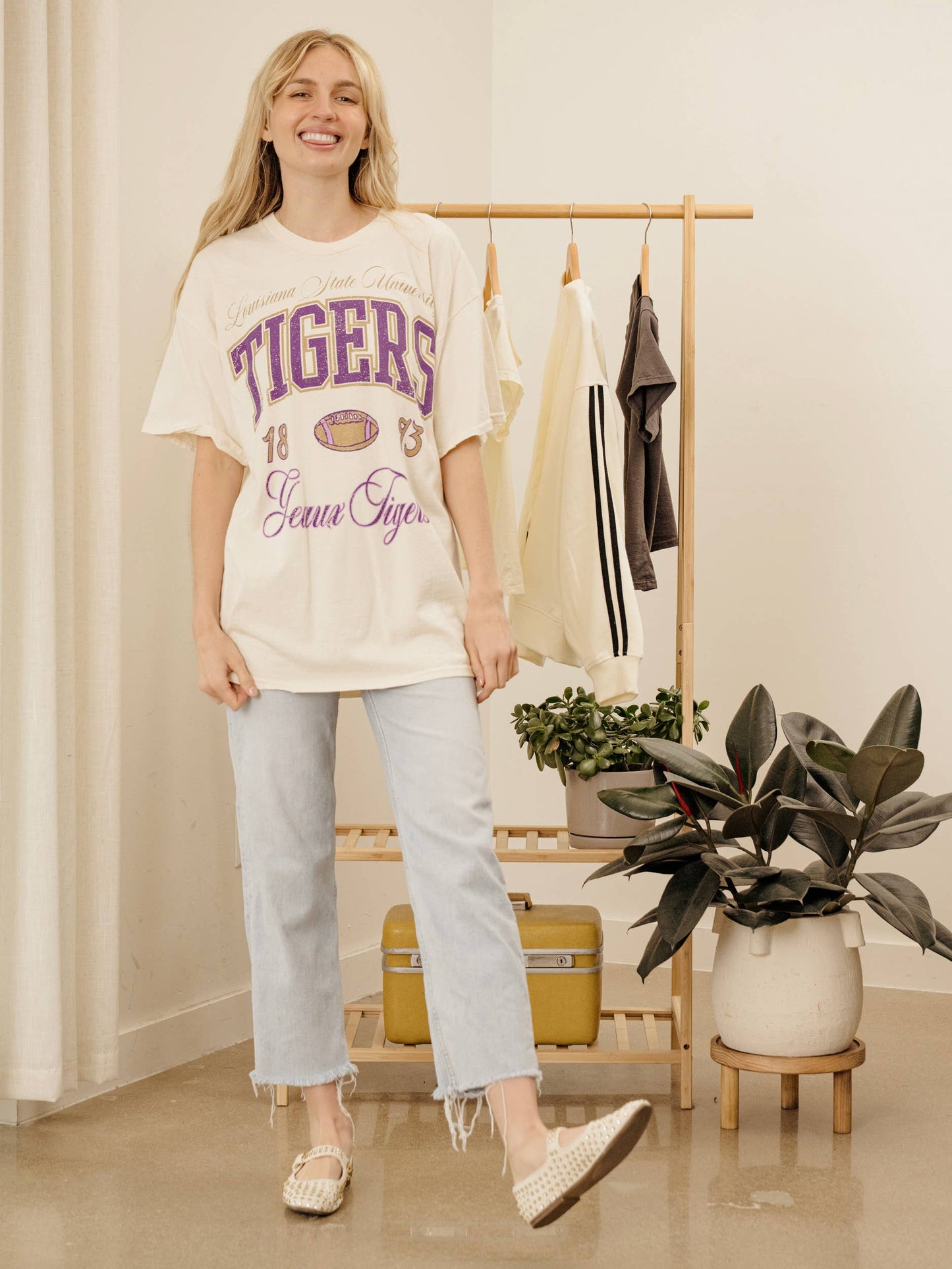 LSU Tigers Spirit Vintage Graphic Tee
