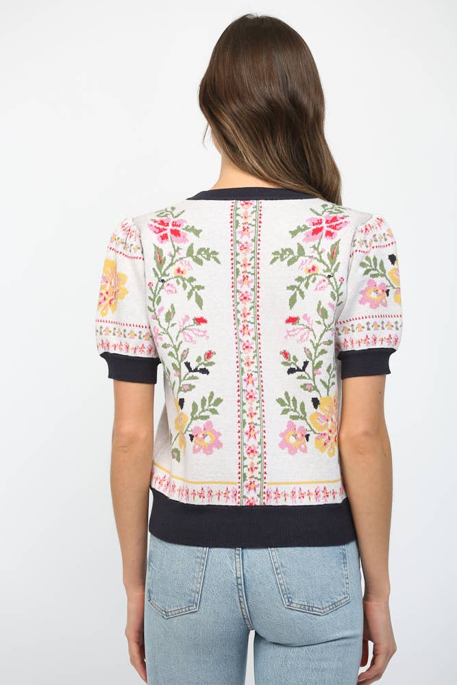 Laura Floral Top