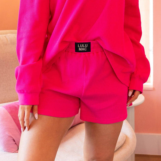 Lulu Mac SHORT-HOT PINK