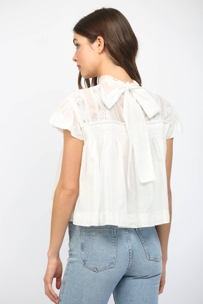 Lauren Ruffled Top