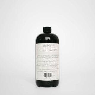 Hot Girl Summer laundry soap bottle, label view