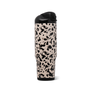 HydroJug Ease2o 32 oz water bottle in cream, black and cognac blonde tortoiseshell