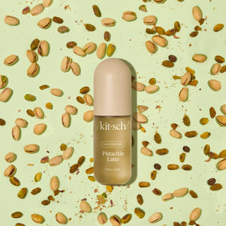 Kitsch Pistachio Latte Hair Perfume with pistachios