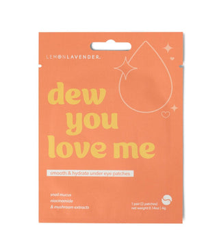 Lemon Lavender Dew You Love Me Under Eye Patches pack