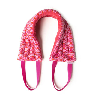 Lemon Lavender Hot Stuff Neck & Shoulder Wrap in hot pink