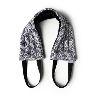Lemon Lavender Hot Stuff Neck & Shoulder Wrap in black