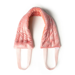 Lemon Lavender Hot Stuff Neck & Shoulder Wrap in peach