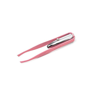 Lemon Lavender Light Up Tweezer in pink