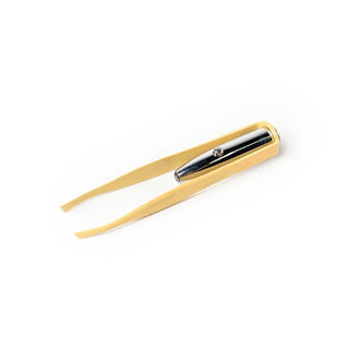 Lemon Lavender Light Up Tweezer in gold