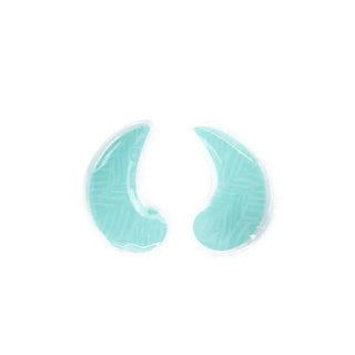 Lemon Lavender Wake-Up Call Hot + Cold Under-Eye Pads in mint