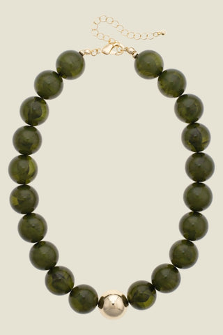 Marjorie fall beaded necklace
