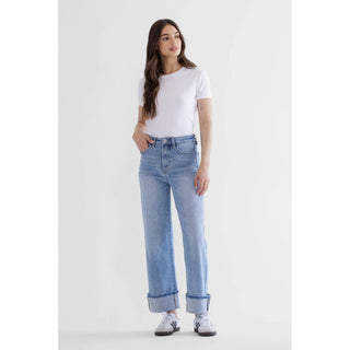 The Olivia Wide Leg Jeans, view 3