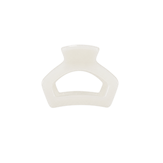 Open | Coconut White | Petite Claw Clip - Blue Blossom Boutique