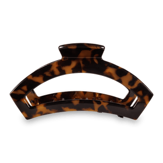 Teleties tortoise large open claw hair clip
