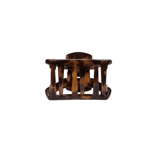 Open | Tortoise | Petite Claw Clip - Blue Blossom Boutique