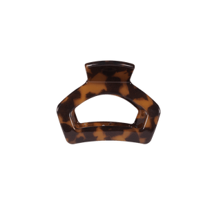 Open | Tortoise | Petite Claw Clip - Blue Blossom Boutique