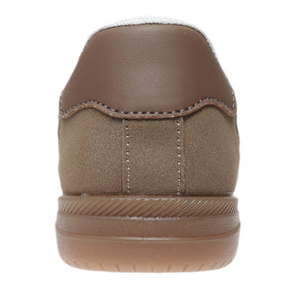 Outwoods Giana sneaker in brown with white sole