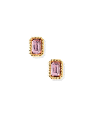 Screwback Stud Earrings - Madison Pink - Blue Blossom Boutique