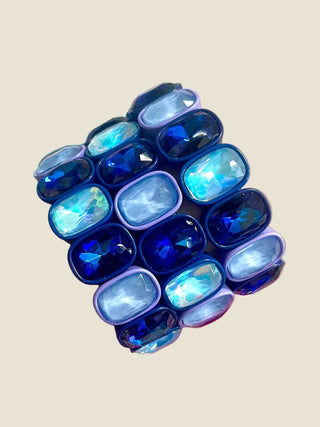 Hollis Bracelet in blue on wrist