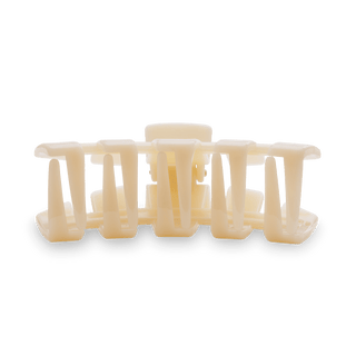 Hair clip with Teleties branding on a white background