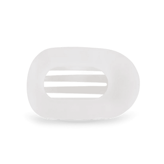 White silicone ring on a white background