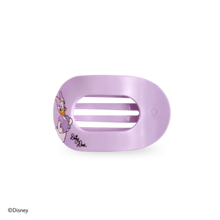 Disney TELETIES Daisy Duck Small Flat Hair Clip with a lightweight low-profile design for fine hair and half-up styles