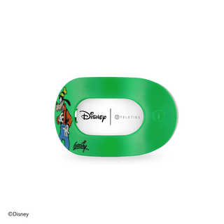 Disney TELETIES Goofy Small Flat Hair Clip with a lightweight low-profile design for fine hair and half-up styles