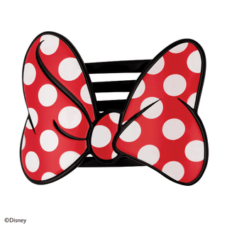 Disney TELETIES Minnie’s Bow Large Flat Hair Clip with low-profile design for thick and long hair